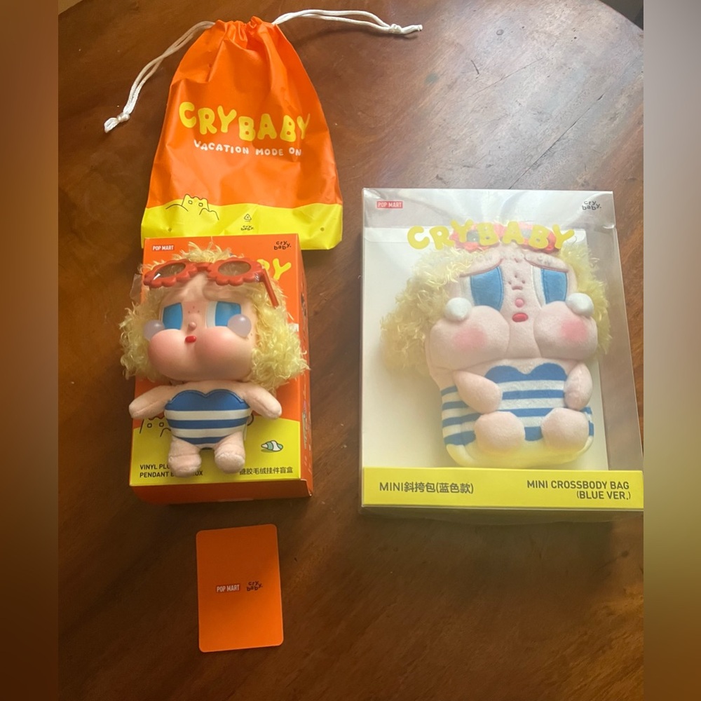 Super cute Crybaby “Sunbathing” Duo bundle deal. *authentic*